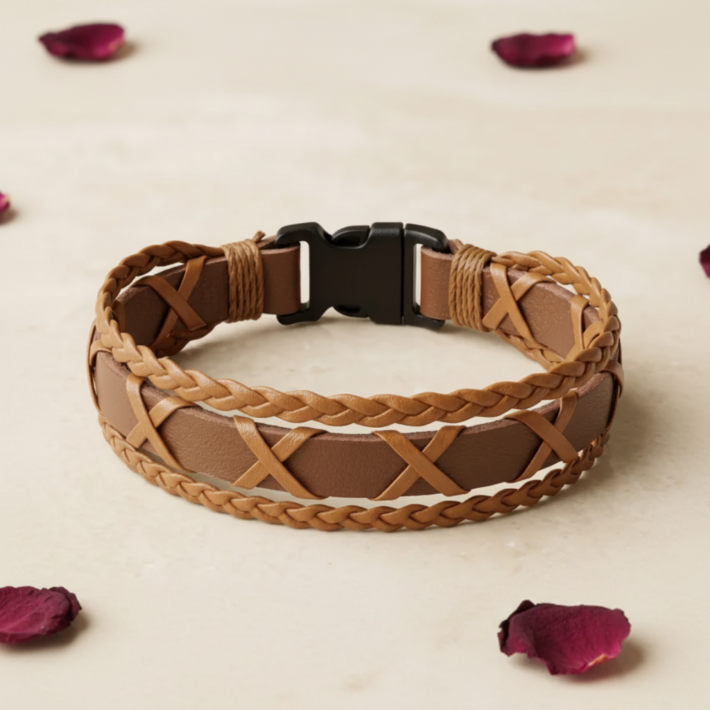 Brown Leather Bracelet