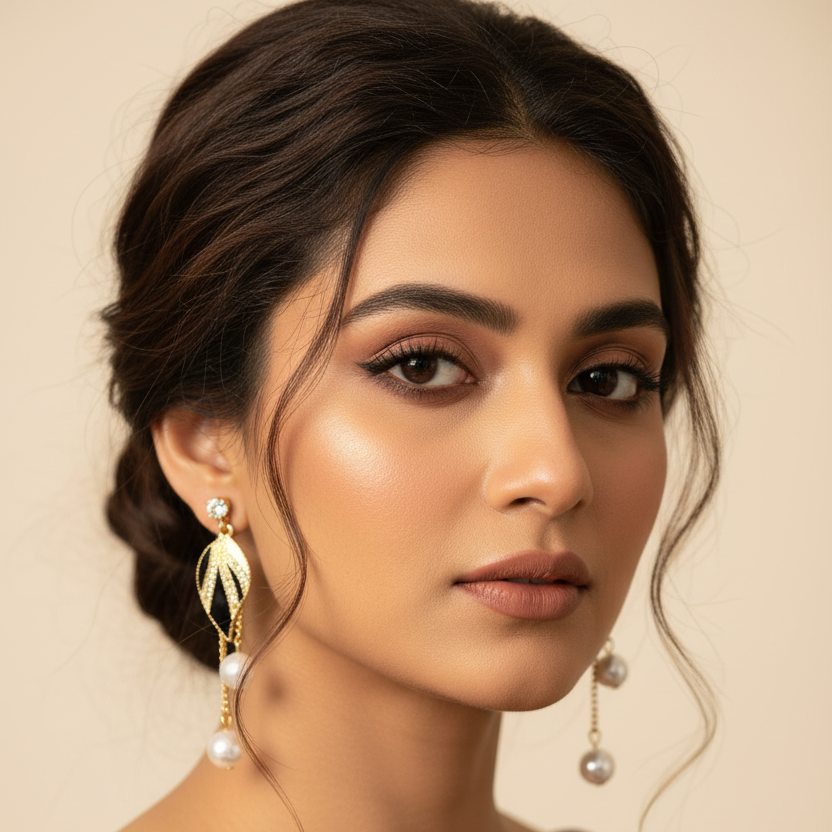 Earrings Lifestyle - Model