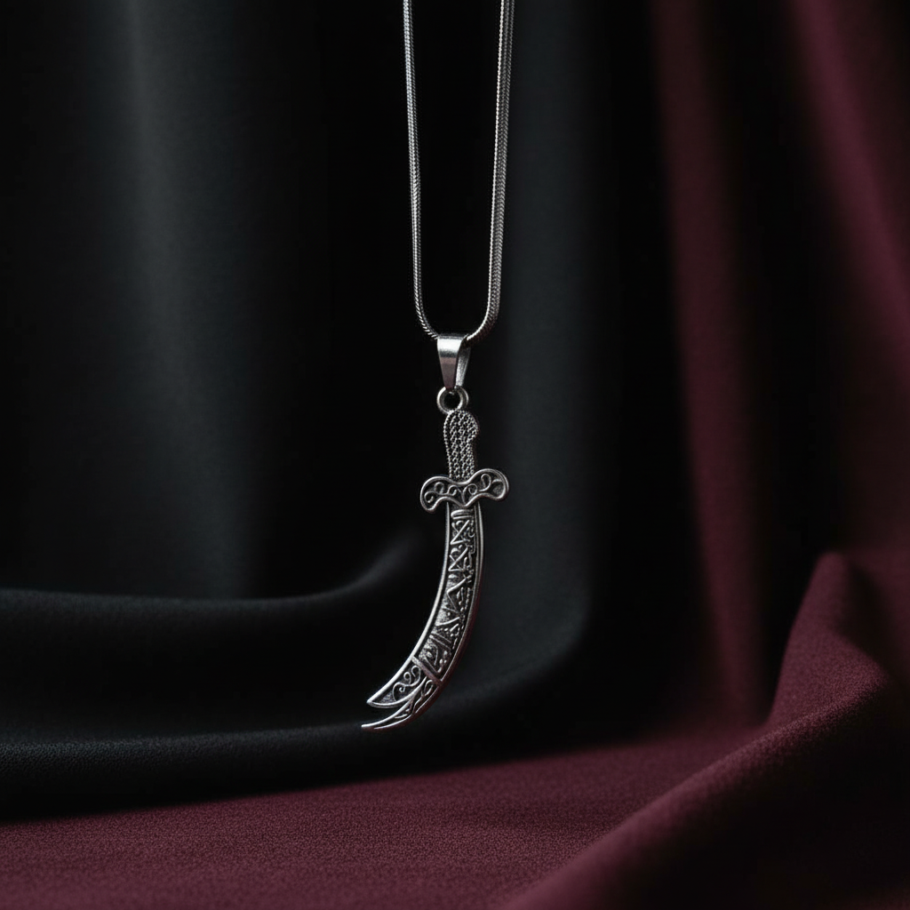 Zulfiqar Pendant - Cinematic Dark